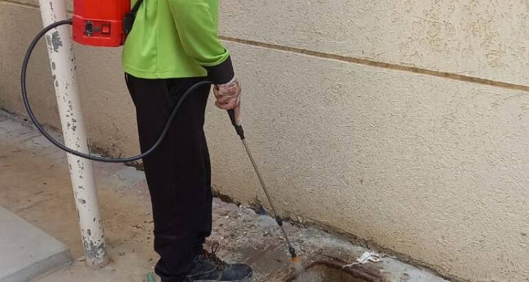 شركة رش البواليع في دبي