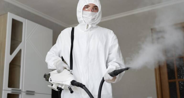 خدمة التطهير والتعقيم في دبي