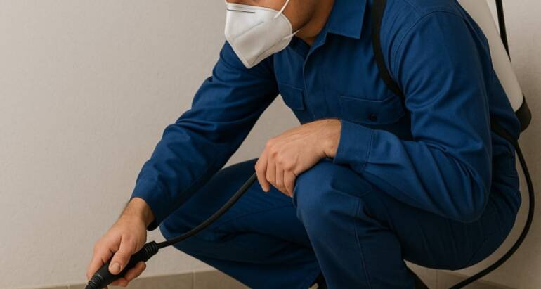 مكافحة الصراصير في دبي