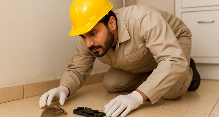 صيد الفئران في دبي