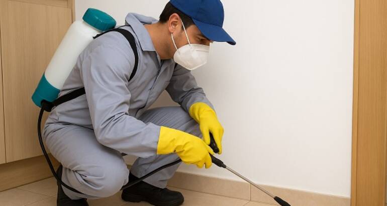 رش الحشرات في دبي