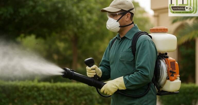 رش البعوض في دبي