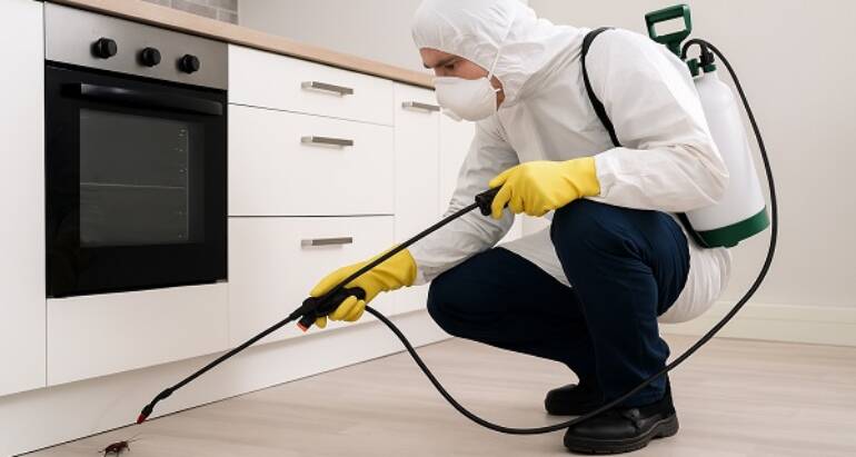 رش الصراصير في دبي